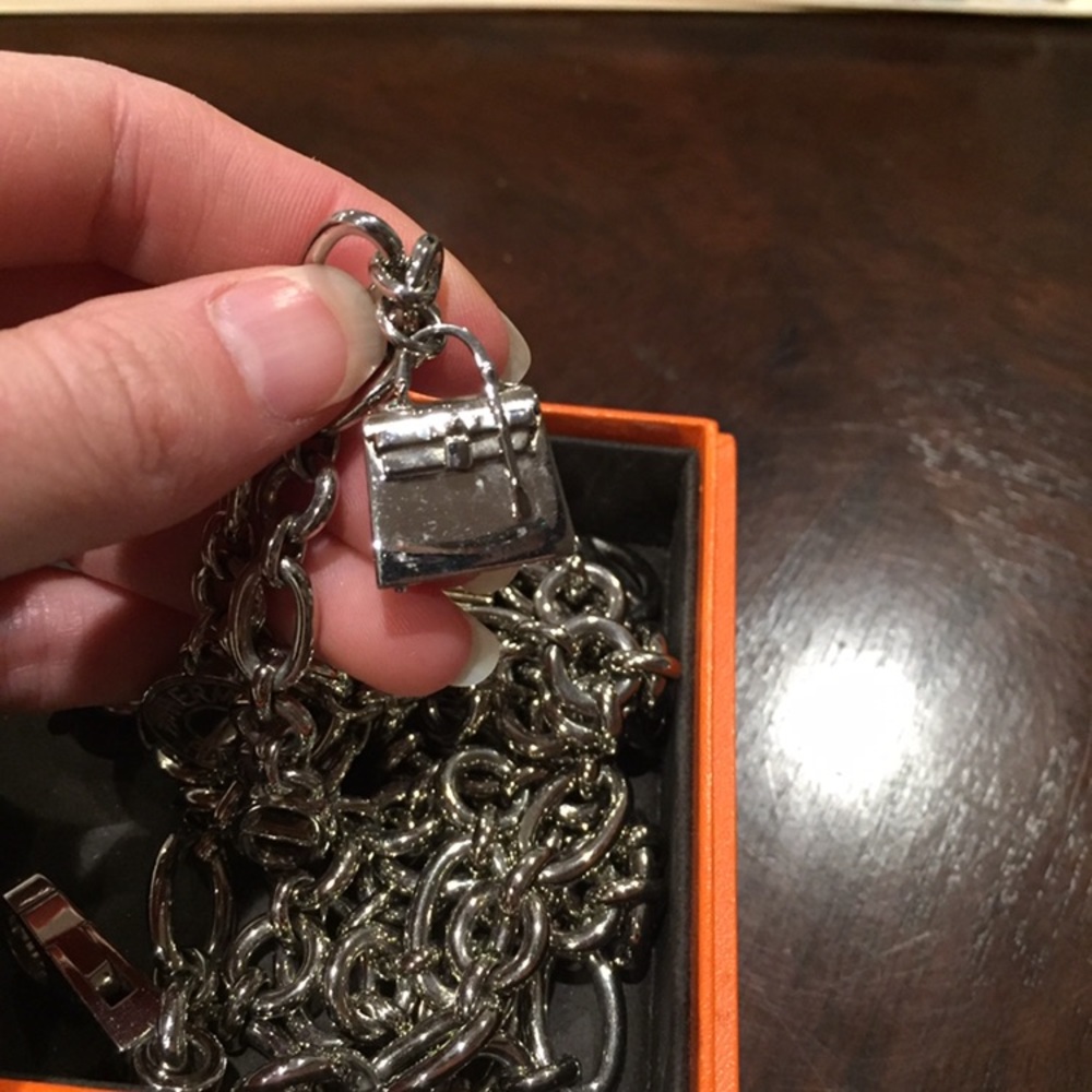 💢SOLD💢Hermès Olga Breloque Belt Necklace Charm - Picture 6 of 8